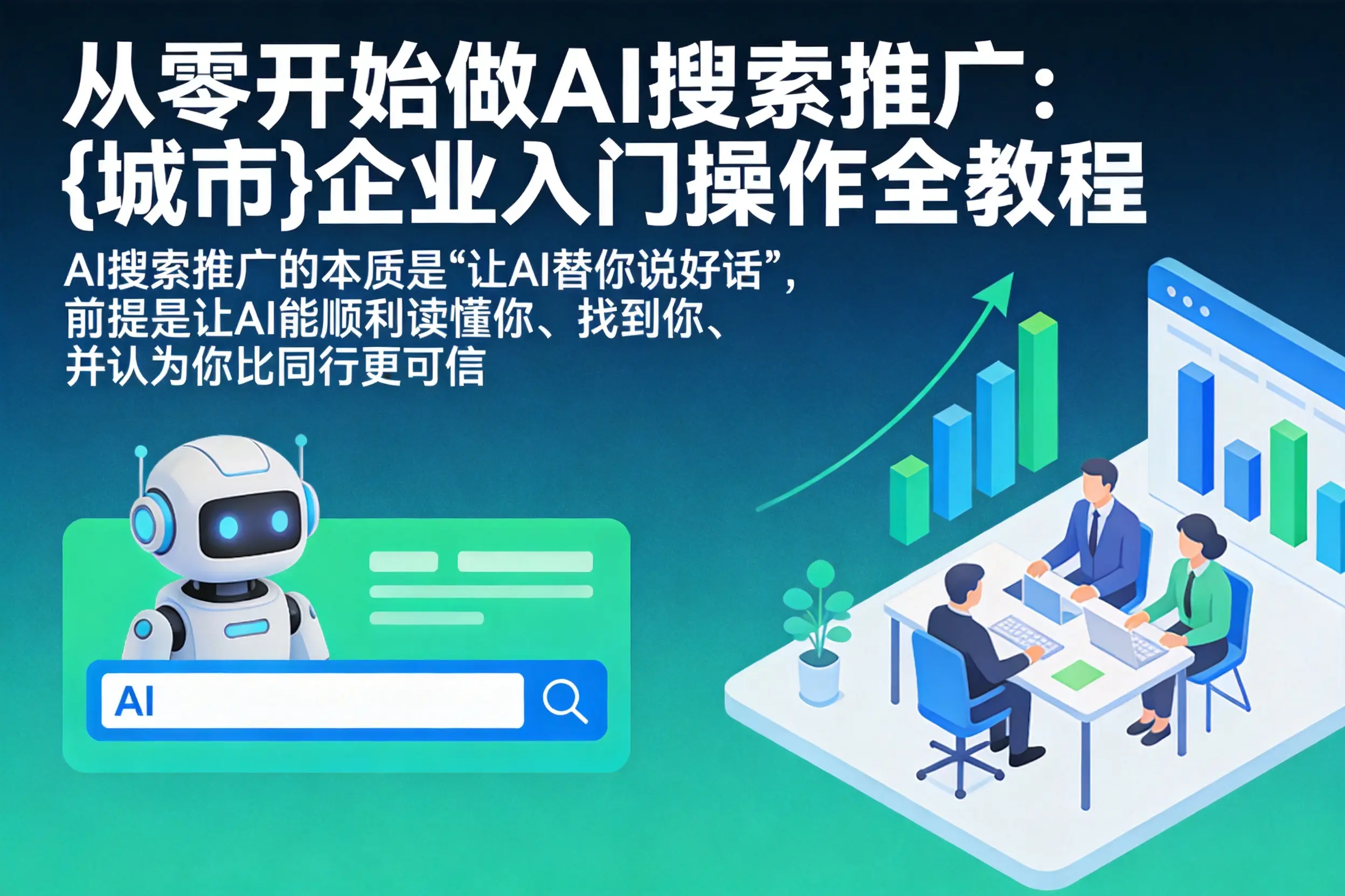 从零开始做AI搜索推广:平度企业入门操作全教程